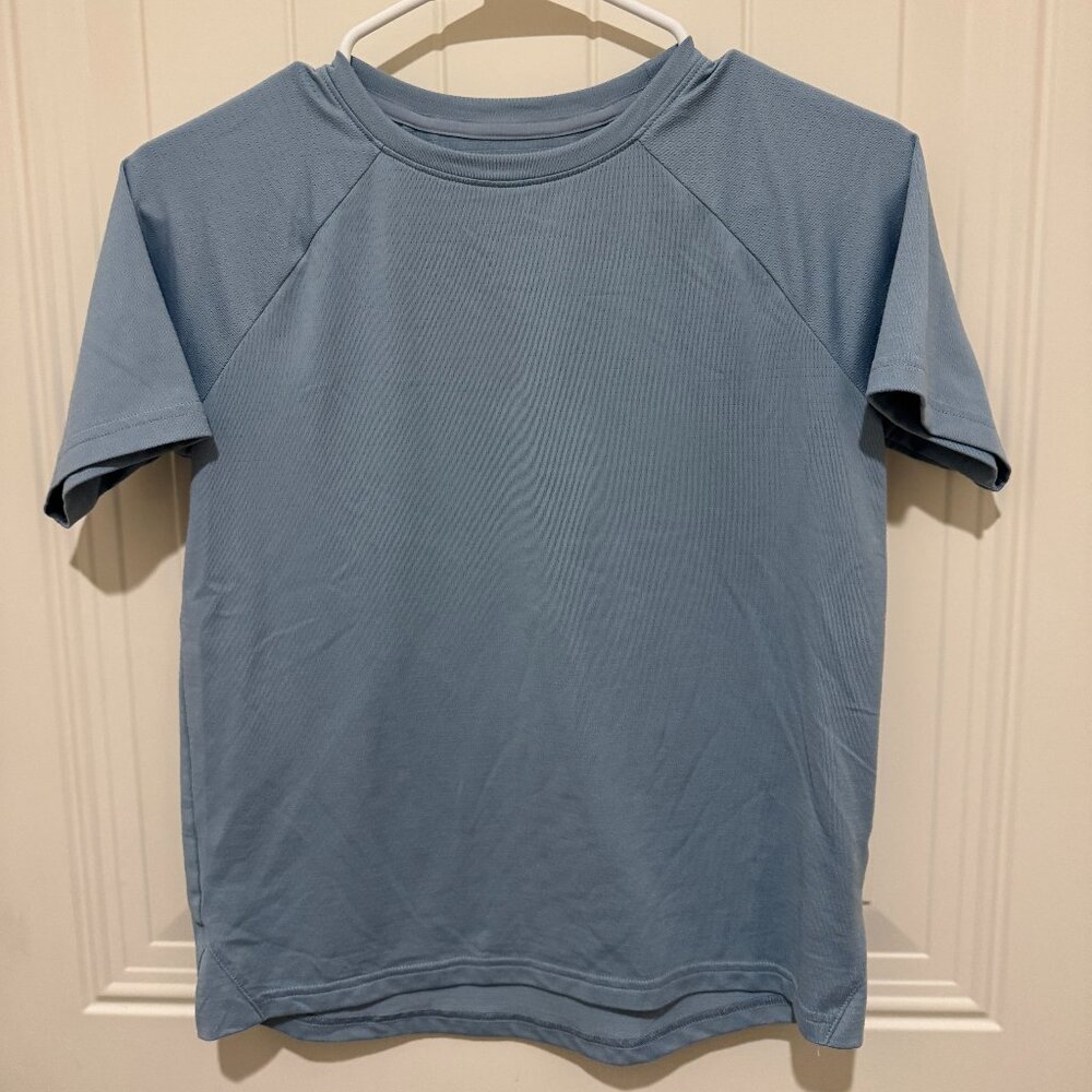 All in Motion Boys Athletic Light Blue Shirt - size Large (10/12)